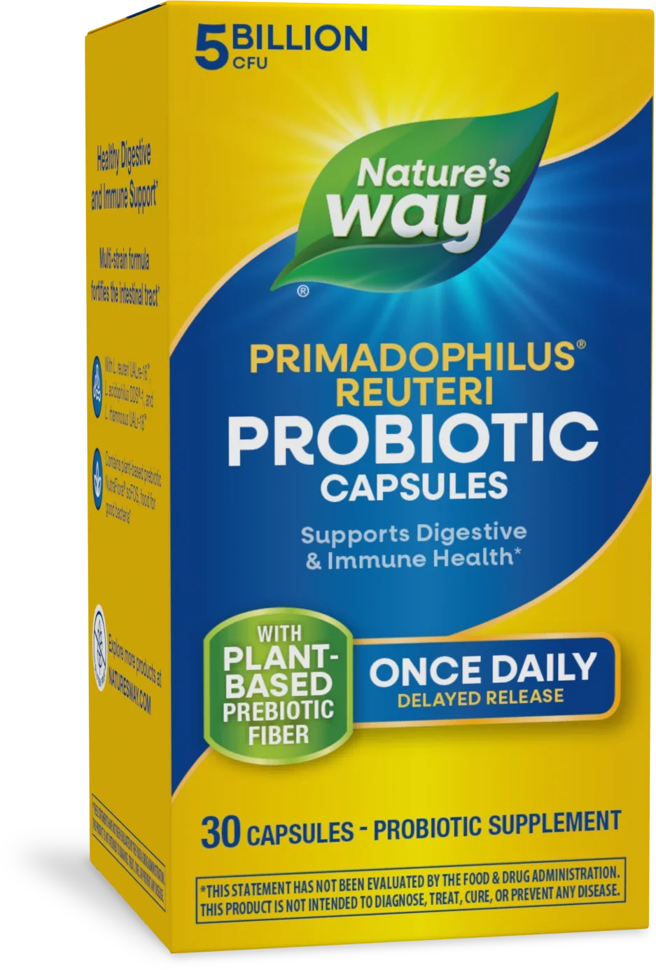 Nature’s Way Primadophilus® Reuteri Probiotics 30 Capsules