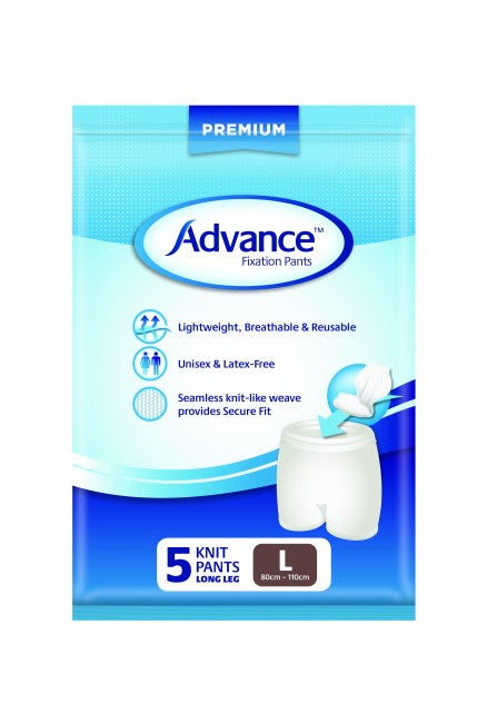 Advance® Fixation Pants breathable seamless,can be washed,circular knitted stretchable,Fixation Pants,issues,Lightweight,Male Guards,reusable,Shaped Pads,Small Shaped Pads,soft on sensitive skin