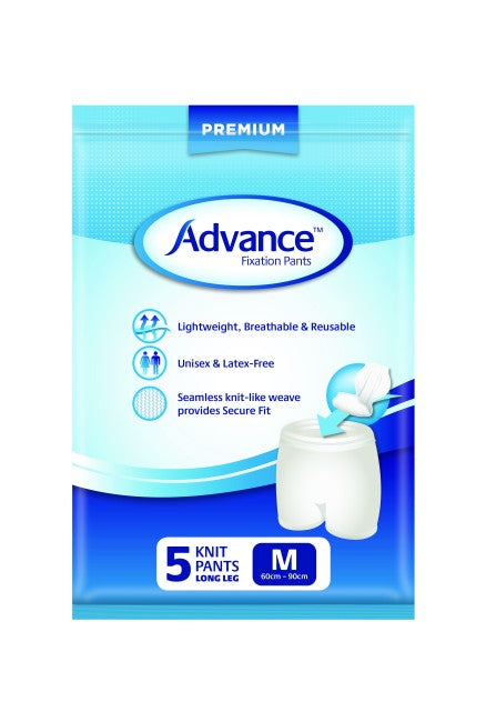 Advance® Fixation Pants breathable seamless,can be washed,circular knitted stretchable,Fixation Pants,issues,Lightweight,Male Guards,reusable,Shaped Pads,Small Shaped Pads,soft on sensitive skin