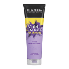 John Frieda Violet Crush Purple Conditioner for Blondes beautiful blonde,Blondes,Curly hair,Dream Curls,Frizz Ease Dream,hair care,Hair Curls,John Frieda Frizz Ease Dream Curls,Purple Conditioner for blondes,Renew Tone-Correcting Conditioner',Restores and