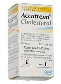 Accutrend Cholestrol 25 Test Strips