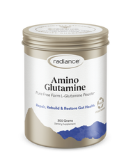 Radiance Amino Glutamine 300g AMINO GLUTAMINE 300GMS,issues