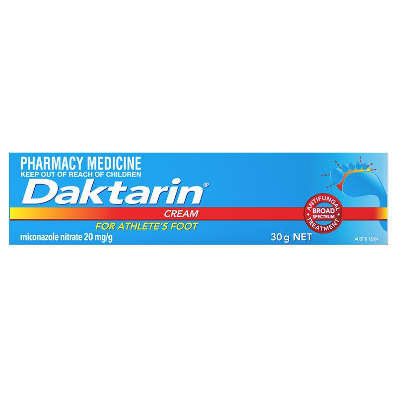 Daktarin Antifungal Cream 2% 30g – Athlete's Foot Treatment