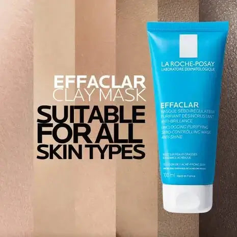 La Roche-Posay's Effaclar Anti-acne Purifying Clay Mask 100ml Acne-Prone,all skin tones,Anthelios Ultra Cream Xl Spf 50+ 50ml,Anthelios Ultra-light Invisible Fluid Tinted Spf50+ 50ml,Anthelios Uv Clear Sunscreen Spf 50,Anti-acne Purifying Clay Mask,Anti-a