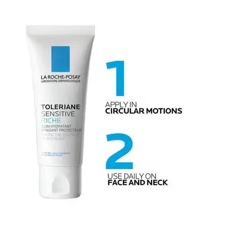 La Roche-Posay's Toleriane Sensitive Riche 40ml Acne-Prone,all skin tones,Anthelios Ultra Cream Xl Spf 50+ 50ml,Anthelios Ultra-light Invisible Fluid Tinted Spf50+ 50ml,Anthelios Uv Clear Sunscreen Spf 50,Caring Wash Hydrating Cleanser,Dermo-cleanser,Dry