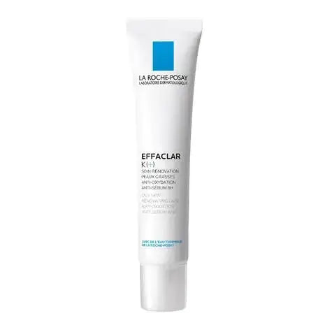 La Roche-Posay's Effaclar K (+) Anti-blackhead Moisturiser 40ml Acne-Prone,all skin tones,Anthelios Ultra Cream Xl Spf 50+ 50ml,Anthelios Ultra-light Invisible Fluid Tinted Spf50+ 50ml,Anthelios Uv Clear Sunscreen Spf 50,Anti-acne Purifying Clay Mask,Anti