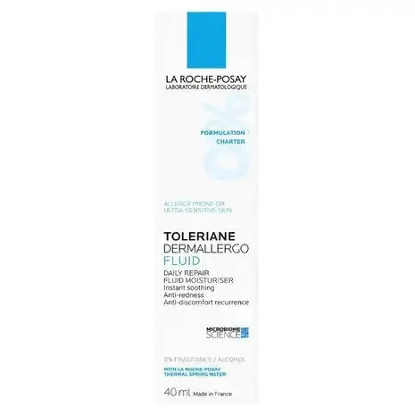 La Roche-Posay's Toleriane Dermallergo Fluid Lightweight Moisturiser 40ml Acne-Prone,all skin tones,Anthelios Ultra Cream Xl Spf 50+ 50ml,Anthelios Ultra-light Invisible Fluid Tinted Spf50+ 50ml,Anthelios Uv Clear Sunscreen Spf 50,Caring Wash Hydrating Cl