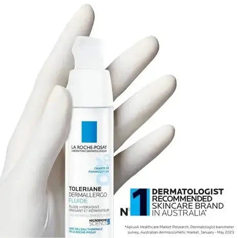La Roche-Posay's Toleriane Dermallergo Fluid Lightweight Moisturiser 40ml Acne-Prone,all skin tones,Anthelios Ultra Cream Xl Spf 50+ 50ml,Anthelios Ultra-light Invisible Fluid Tinted Spf50+ 50ml,Anthelios Uv Clear Sunscreen Spf 50,Caring Wash Hydrating Cl