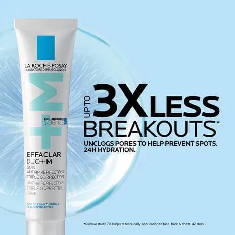 La Roche-Posay's Effaclar Duo+m: Anti-blemish Corrective Gel Moisturiser Acne-Prone,all skin tones,Anthelios Ultra Cream Xl Spf 50+ 50ml,Anthelios Ultra-light Invisible Fluid Tinted Spf50+ 50ml,Anthelios Uv Clear Sunscreen Spf 50,Anti-acne Starter Kit,Ant
