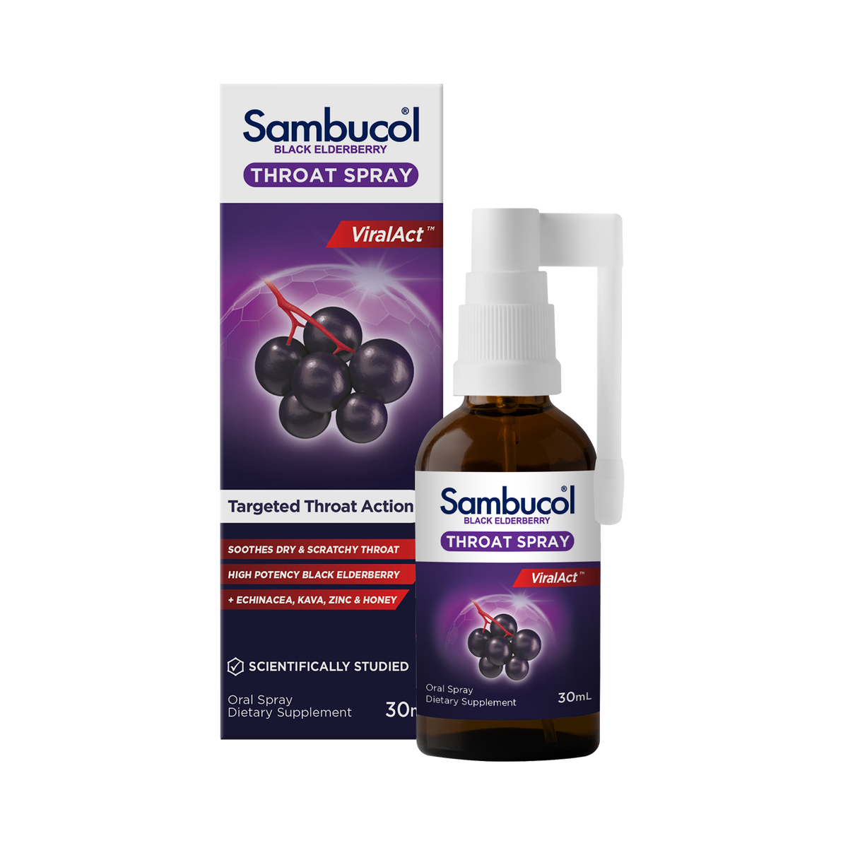 Sambucol ViralAct Throat Spray 30ml