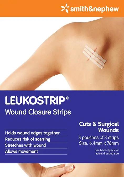Smith+Nephew LEUKOSTRIP Wound Closure Strips issues,smith+nephew,smith+nephew leukostrip closer,smith+nephew primapore dressing,smith+nephew primapre dressing,stitches