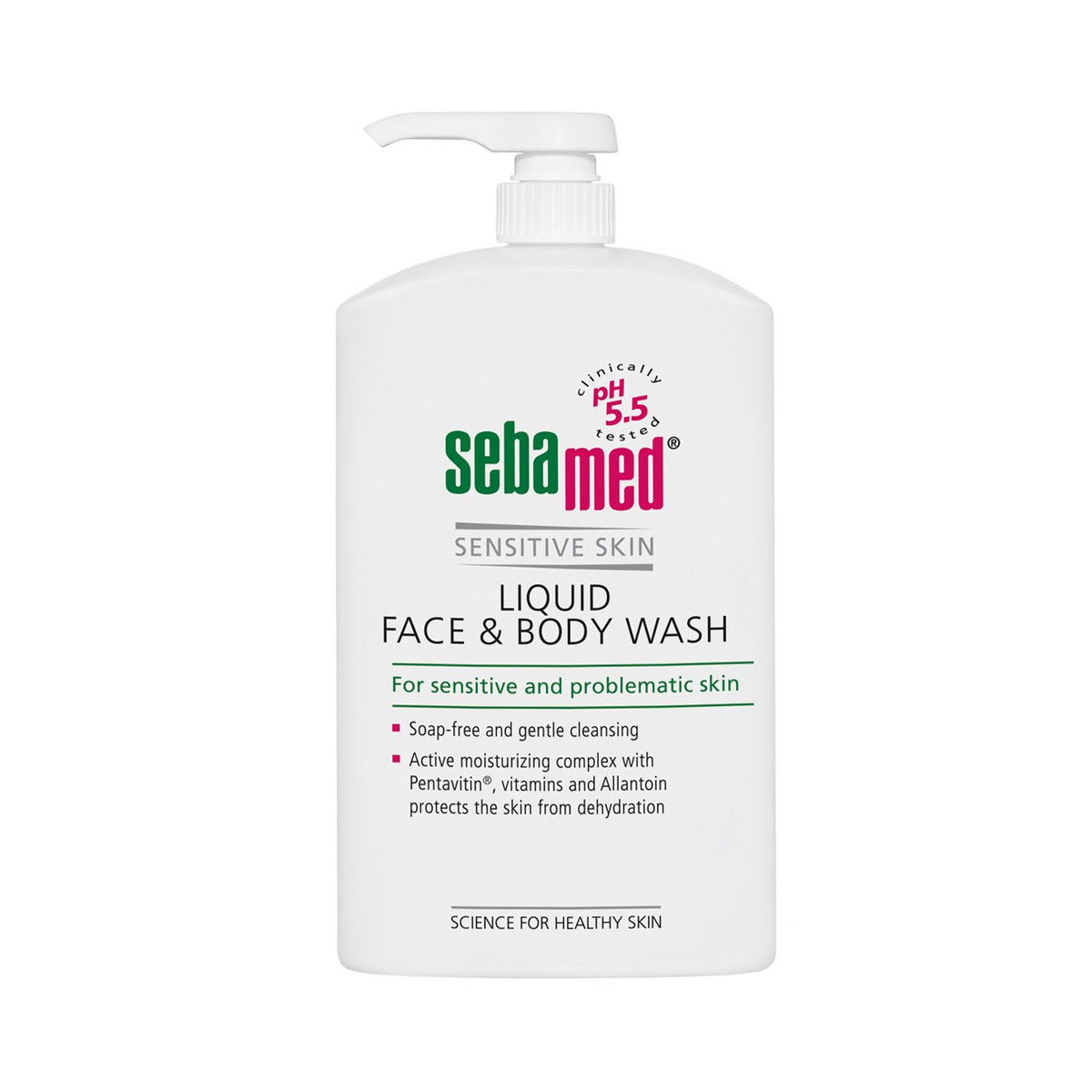 Sebamed Liquid Face & Body Wash 1000ml