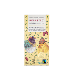 Bennetto Dark Salted Caramel Chocolate 80g