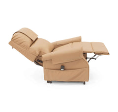 Viking Monarch power lift vinyl chair coffee 3 Position Lift Chair Recliner,3-Position Chair,cubro viking,cubroviking,Furniture,graceful rocking motion,issues,La-Z-Boy,lazy boy,Lift Chair Recliner,padded rolled arms,Pinnacle Recliner,plush pillowed back,P