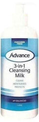 Advance® 3-in-1 Cleansing Milk Cleansing Milk,Deodorising,issues,Moisturising,moisturising product.,No-rinse formula,Non-irritating,Paraben Free,PH Balanced,pleasant smell,protects sensitive skin,refreshing scent
