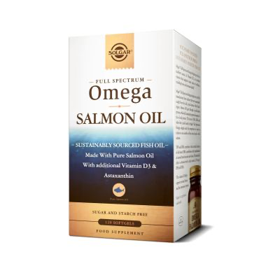Solgar Full Spectrum Omega Salmon Oil 120's