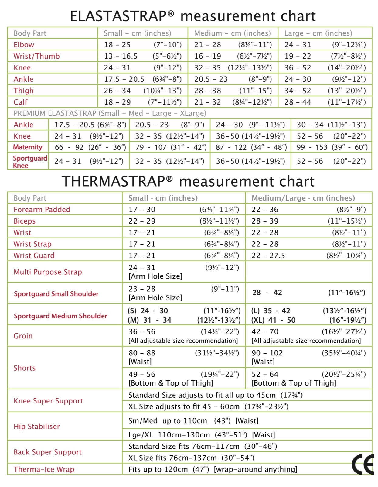 Thermastrap Hip Stabiliser Support