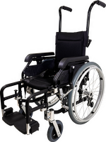 Premium Self-Propelled Pediatric Wheelchair Lightweight Aluminum Frame 12x12 Compact Comfort