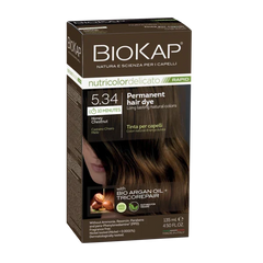 BioKap Delicato Rapid 5.34 Honey Chestnut Hair Dye 135ml