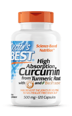 Doctor's Best High Absorption Curcumin C³ with BioPerine (500mg) 120 Capsules curcumin,curcumin c3 complex,doctor's best,High Absorption Curcumin C³ with BioPerine,issues,turmeric