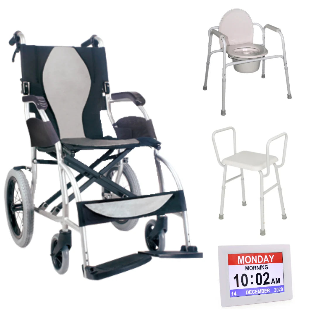 Aged Care Bundle Inc Karma Ergo Lite Wheelchair