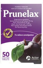 Prunelax 50 Coated Tablets