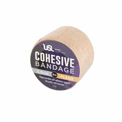 USL Sport Cohesive Bandage Wrapped Bandage Wrapped,Bangage conform to body when moving,Cohesive Bandage Wrapped,Easy to unwind Bandage,Flexible and stretchy Bandage,issues,No stick formula bandage,Wrapped Bandage