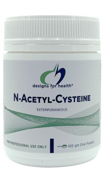 Designs for Health N-Acetyl-Cysteine 100g (NAC)