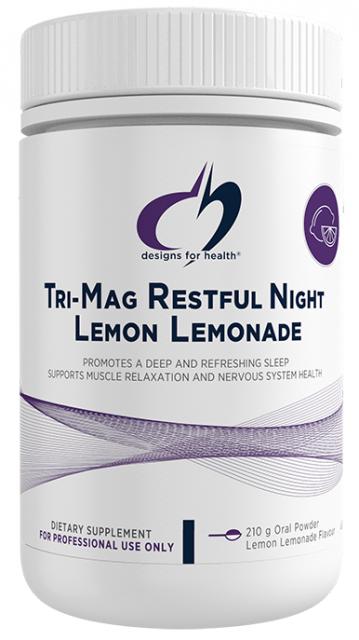 Designs for Health Tri-Mag Restful Night Lemon Lemonade 210g
