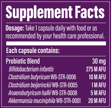 Pendulum Metabolic Daily Probiotic Dietary Supplement Supports Metabolic Function And Healthy Weight 30 Caps