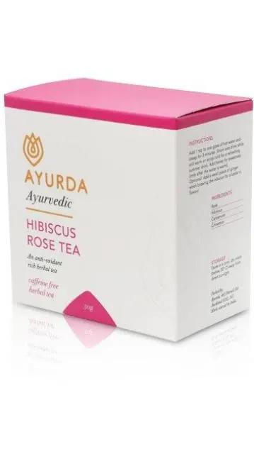 Ayurda Tea Hibiscus Rose Tea