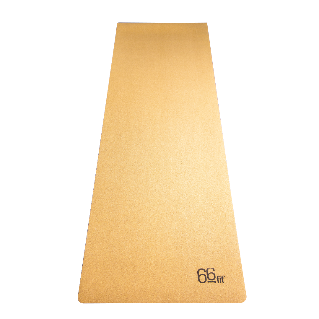 66FIT Cork Yoga Mat