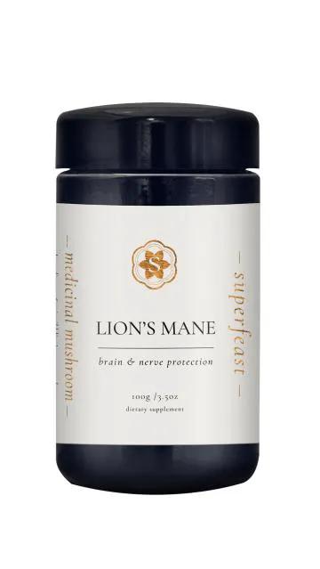 SuperFeast Lions Mane Focus And Memory Support Mushroom Powder