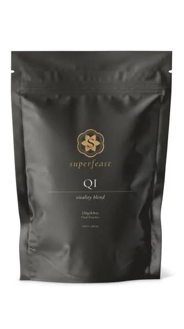 SuperFeast QI Blend Supports Energy And Balance Herbal Supplement 250g