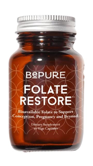 BePure Folate Restore 30 capsules activated mineral,activated vitamin,activated vitamin and mineral,Antioxidants Energy Minerals Vitamins,B group,B group vitamins,B-Vit Energy Restore,BePure B-Vit,BePure B-Vit Energy,BePure B-Vit Energy Regain,BePure B-Vi