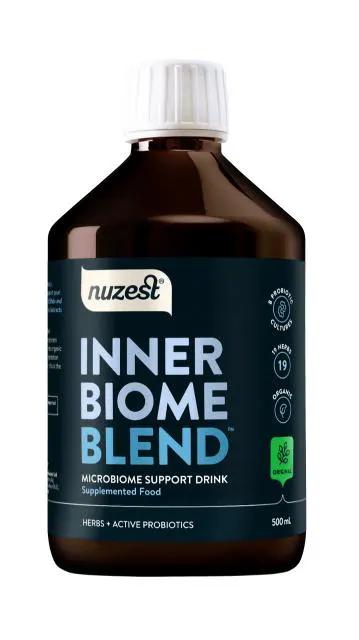 Nuzest Inner Biome Blend Supports Gut Health And Digestion With Organic Probiotics Drink