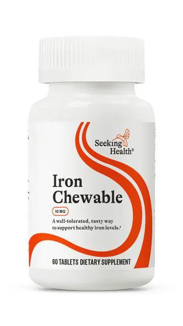 Seeking Health Iron Chewable 60 tablets