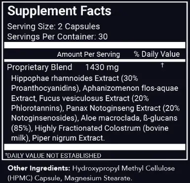 STEMREGEN Release Stem Cell Support Dietary Supplement For Healthy Aging And Organ Health 60 Capsules