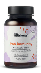 I'm Nutrients Iron Immunity, 30 Tablets