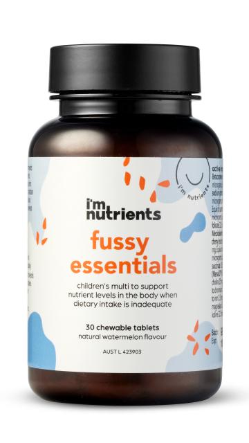 I'm Nutrients Fussy Essentials Multivitamin, 30 Tablets