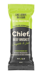 Chief Nutrition Beef Brisket Bar High Protein Snack Protein Bar