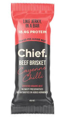 Chief Nutrition Beef Brisket Bar High-Protein Snack Bar