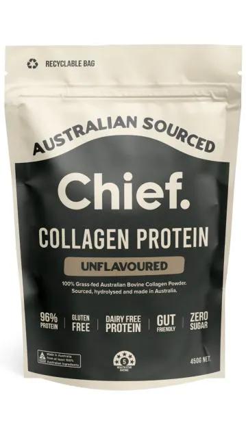 Chief Nutrition Collagen Protein Supports Skin Health Powder