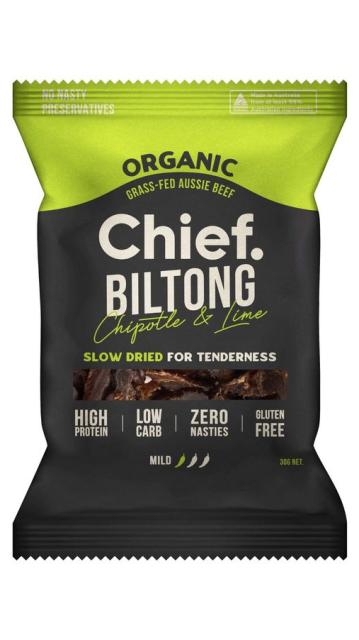 Chief Nutrition Biltong High Protein Beef Snack Gourmet