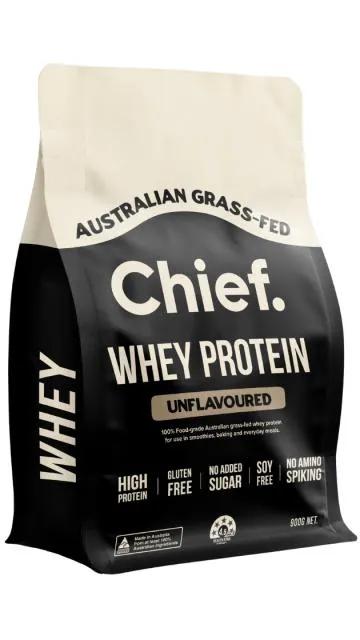 Chief Nutrition Whey Protein Muscle Recovery Protein Powder 900g
