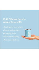 Eve Chill Pills Calming Stress Support Natural Herbal Dietary Supplement 90 Vege Capsules