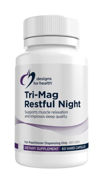 Designs for Health Tri-Mag Restful Night Capsules