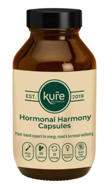 Kure Hormone Harmony Capsules Supports Energy, Mood and Hormonal Wellbeing 60 Capsules
