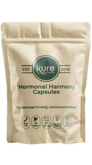 Kure Hormone Harmony Refill Pouch 120 Capsules Supports Energy and Hormonal Wellbeing