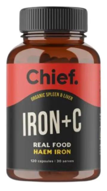 Chief Nutrition Iron C Supports Iron Levels Supplement